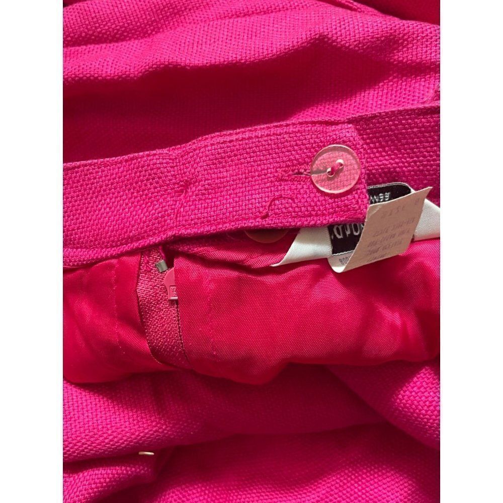 Vintage Sharon Young Sportswear long bright pink skirt 6 womens - Picture 7 of 10